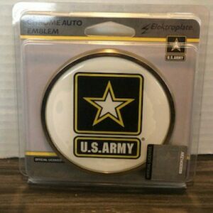 U.S. Army Star Logo 3D Domed CAR Emblem Badge Sticker